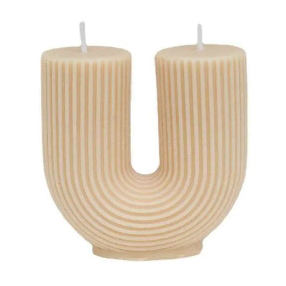 U-Shaped Scented Candle