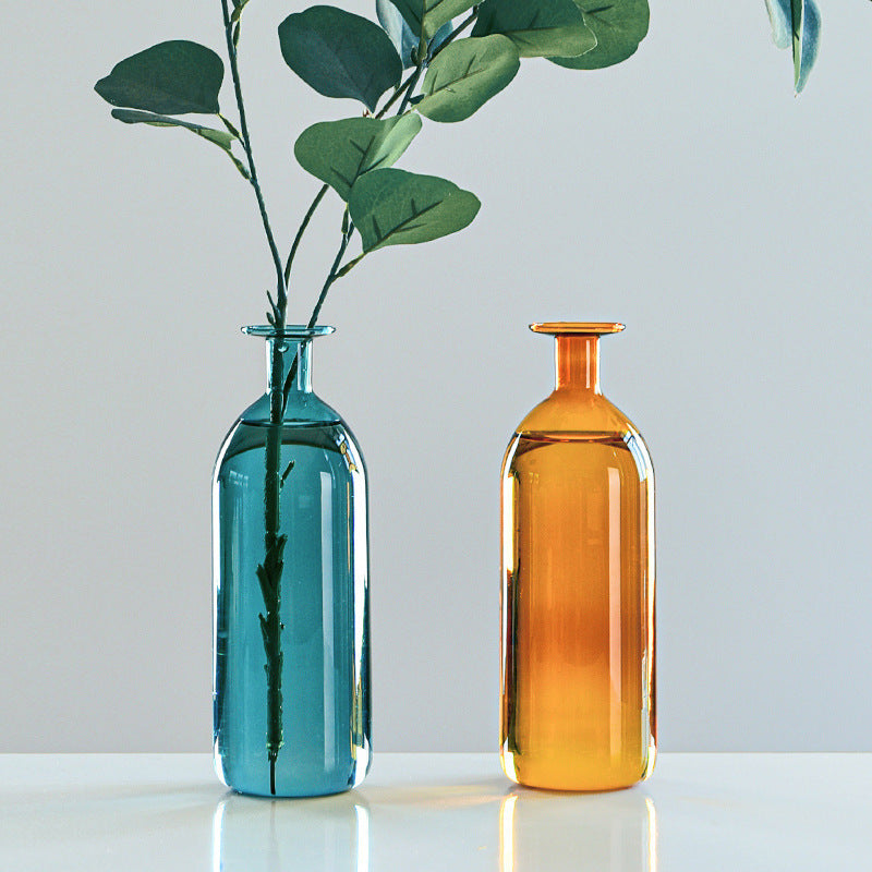 Nordic Stained Glass Vase